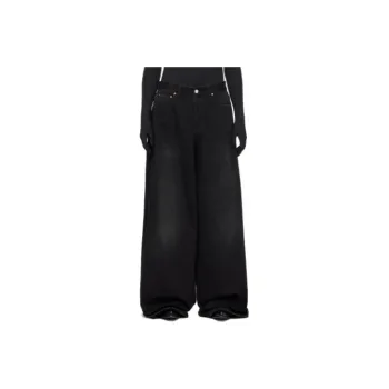 Vetements Jeans Men Black