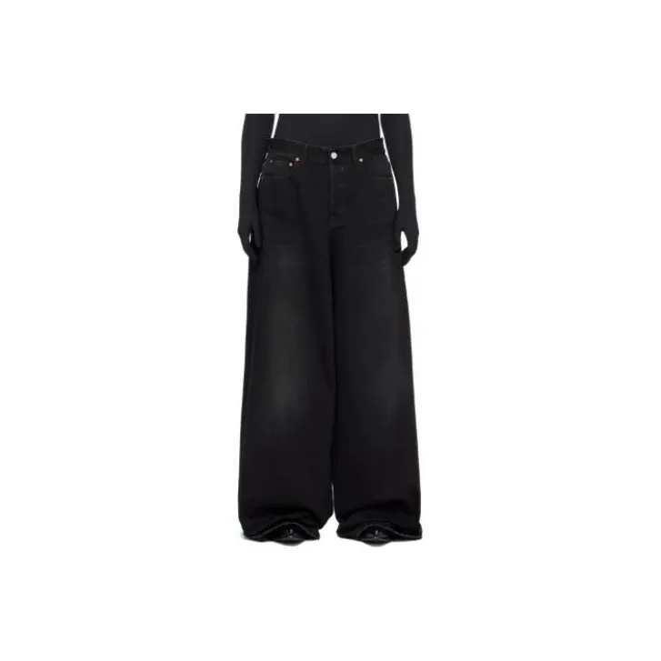 Vetements Jeans Men Black-0