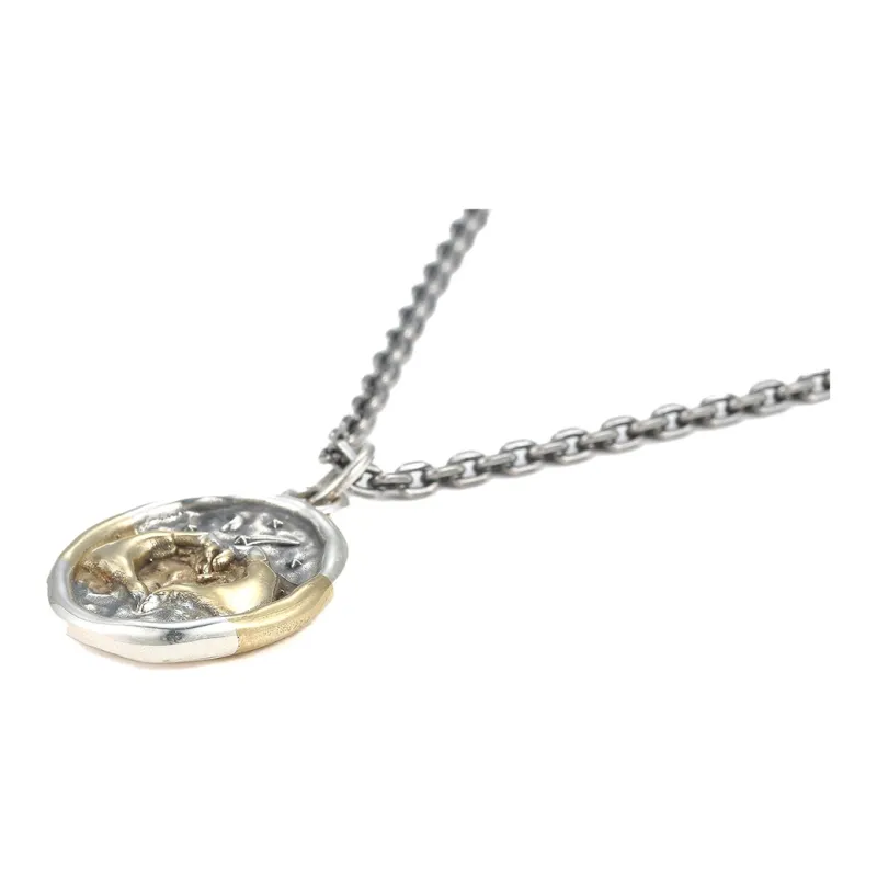 Ruibeila 925 Sterling Silver Necklaces Unisex-2