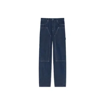 Givenchy Logo Plaque Carpenter Jeans