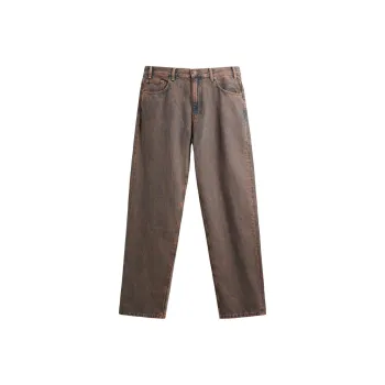 ZARA Jeans Men Dark Orange