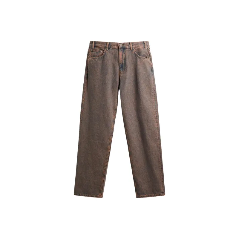 ZARA Jeans Men Dark Orange-0