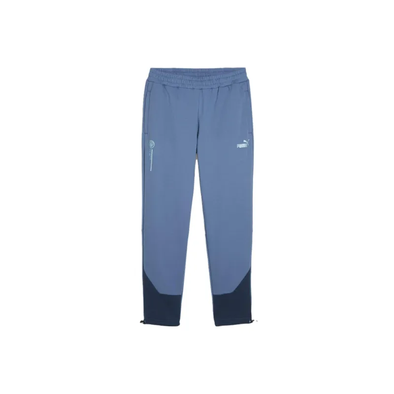 PUMA Manchester City FtblCulture Men's Track Pants Knitted Sports Pants Men's Blue-0