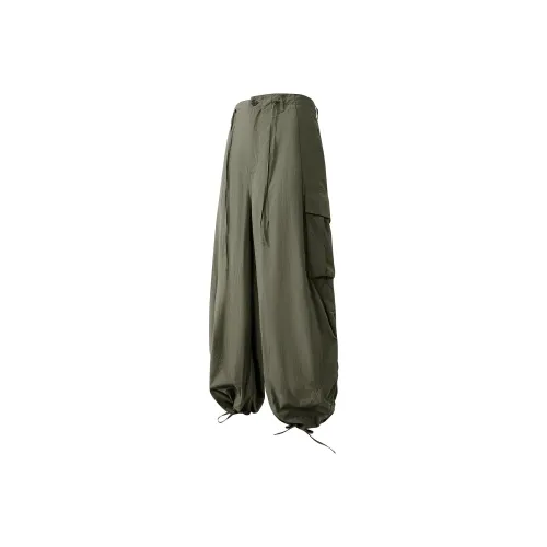 JIPIAO Cargo Pants Men's Army Green