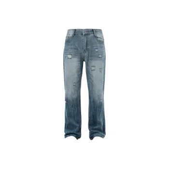 GNOMESHGH Jeans Unisex Denim Blue
