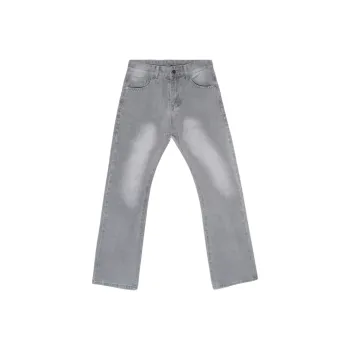 Menglaini Jeans Unisex Gray