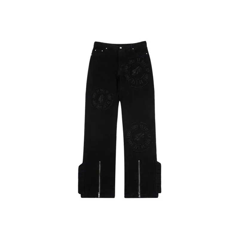 S45 Jeans Unisex Black-0