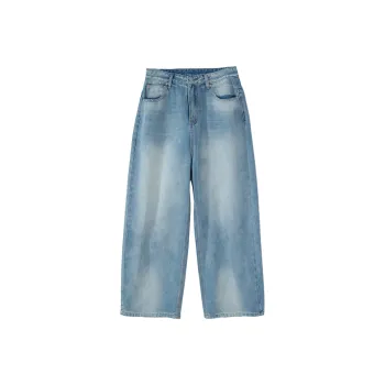 Black Late Jeans Unisex Light Blue