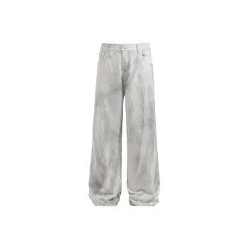YearnObtainRainbow Jeans Unisex White