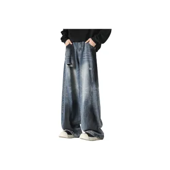 Love Monster Jeans Unisex Blue