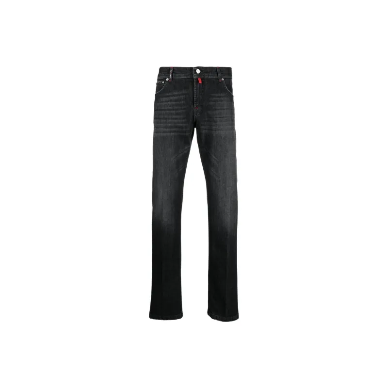 KITON Mid-rise Straight-leg Jeans-0