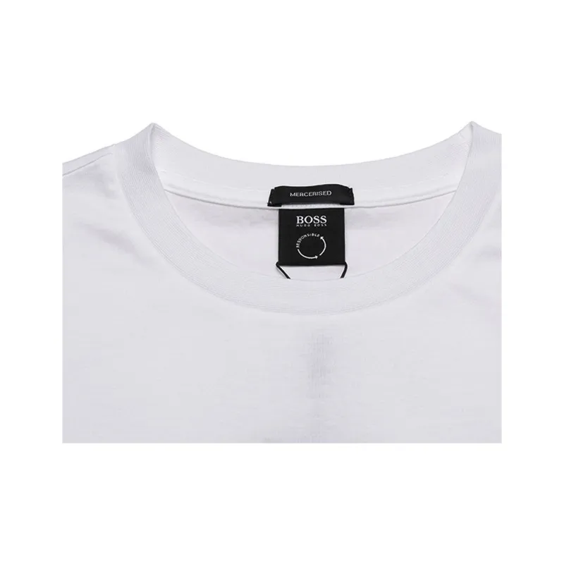 HUGO BOSS Short-Sleeved T-Shirts Men's White-3