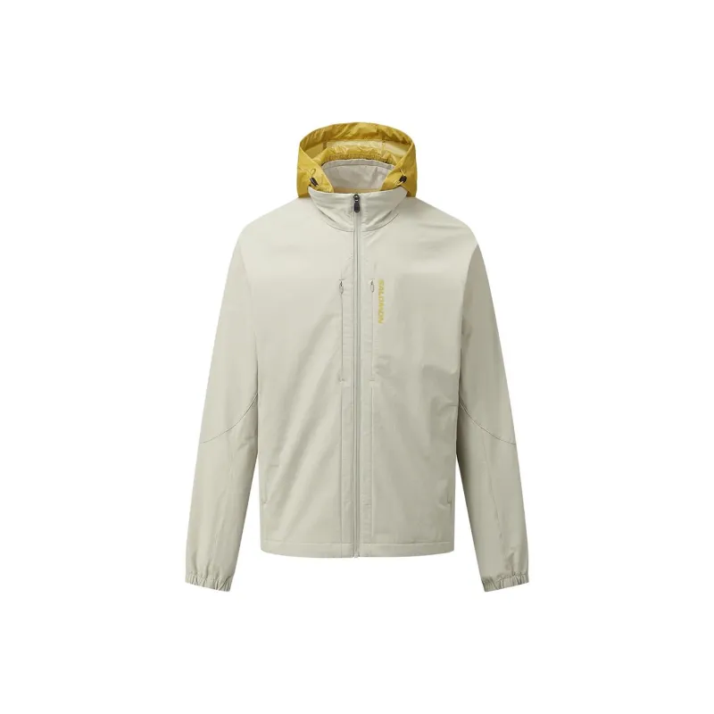 SALOMON Jackets Coats Unisex Beige-0
