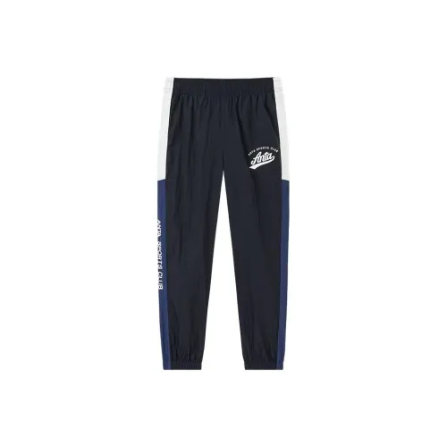 Anta Life Collection Knitted Sweatpants Men's Dark Navy Blue