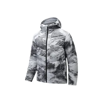 Anta Down Jacket Men's Pure White/Norman Jiang Xue