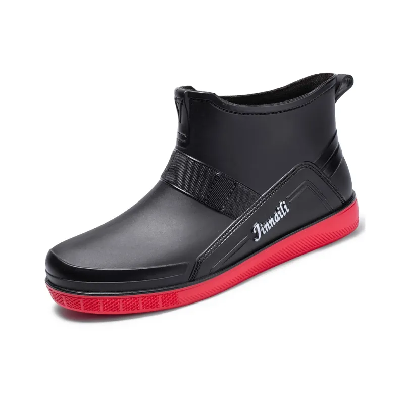 LONGYING Rain Boots Men-6