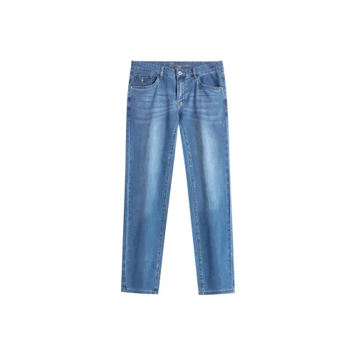 Dance With Wolves Jeans Men's Medium Blue