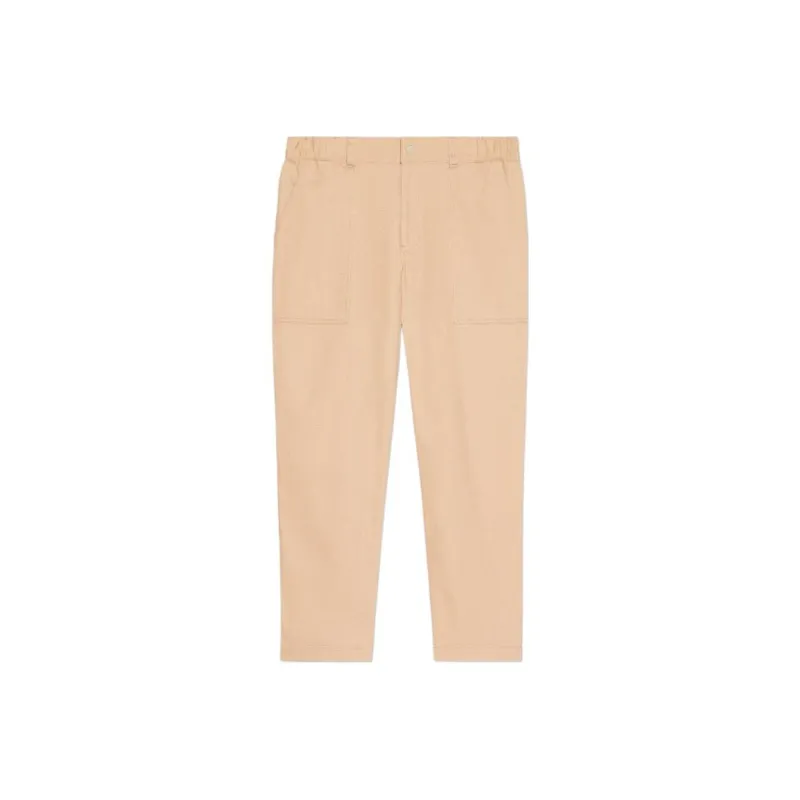 PUMA Casual Pants Men's Orange Red-0