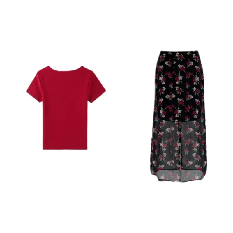 ABBY GODDESS Two Piece Skirt Sets Women's-1