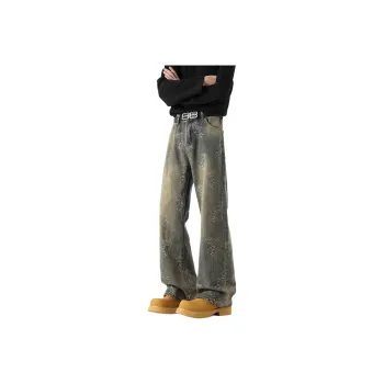WELTER EXPERIMENT Jeans Unisex Iron Rust Blue