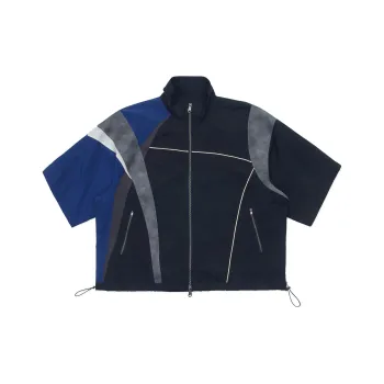 ADER ERROR Colour-block Short-sleeve Jacket