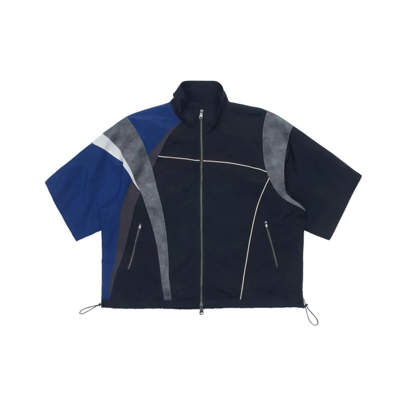 ADER ERROR Colour-block Short-sleeve Jacket-0