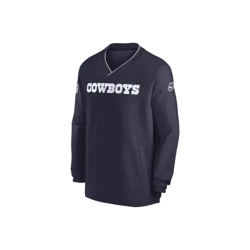 Nike Dallas Cowboys Sideline Men's Nike Nfl Long Sleeve Windshirt