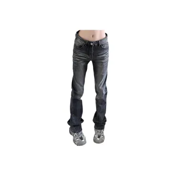 Weles Jeans Unisex Black Gray Color