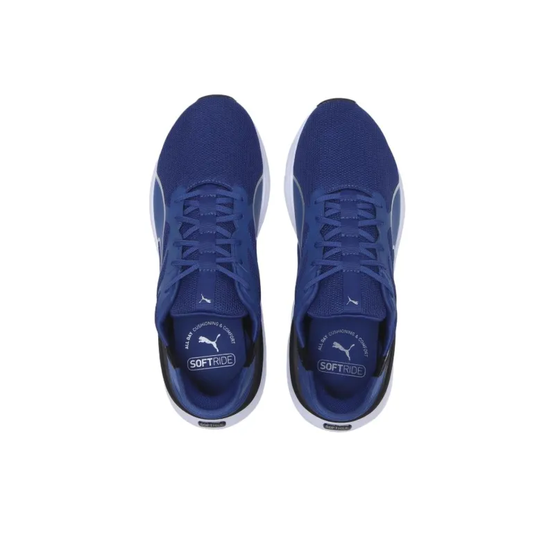 PUMA Softride Fle Anti Slip Wear Resistant Low Top Casual Running Shoes Unisex Blue-2