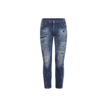 DSQUARED 2 Distressed Tidy Biker Jeans
