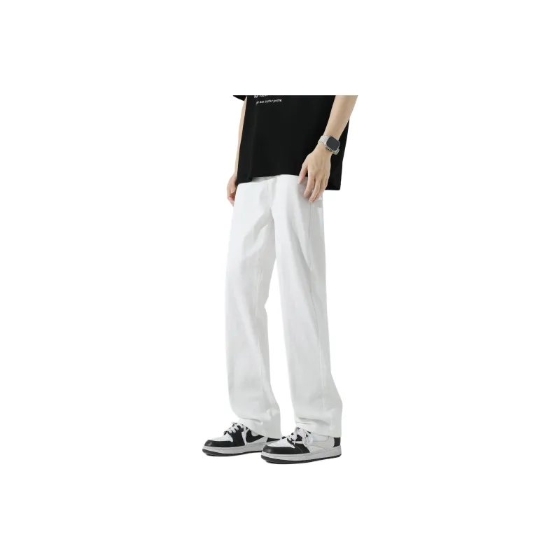 NAXUSTO Jeans Unisex Ink Black Stretch Upgraded-8