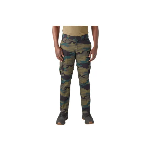 Dickies Cargo Pants Men's Hunter Green Camouflage
