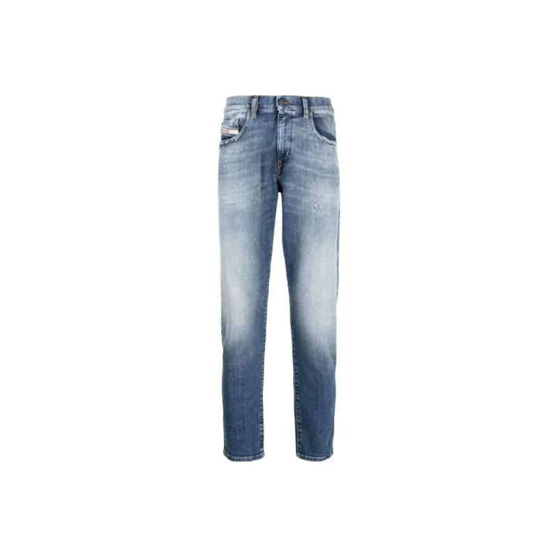 DIESEL 2019 D-Strukt Distressed Slim-Cut Jeans-0