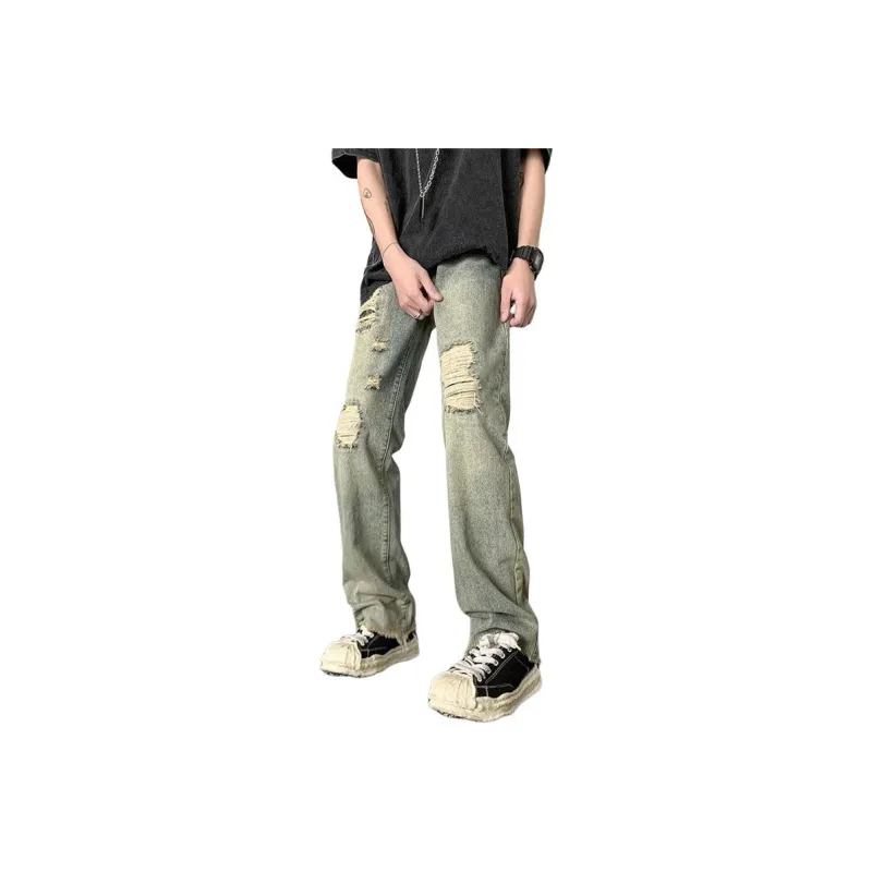 DABAISHA Jeans Unisex Yellow Mud-0