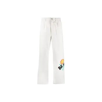 Converse MUCH LOVE Casual Pants Men White