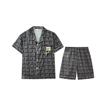Qiao Ni Tong Pajama Set Men's Image Color