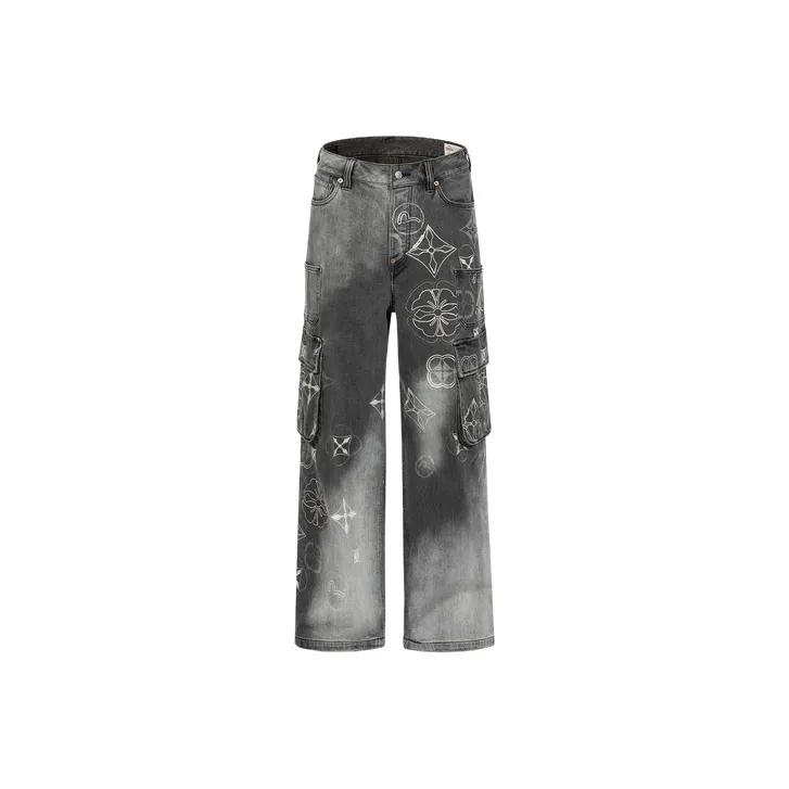EVISU Jeans Men Denim Black-0