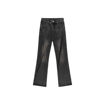 XINYINSU Jeans Unisex Dark Gray