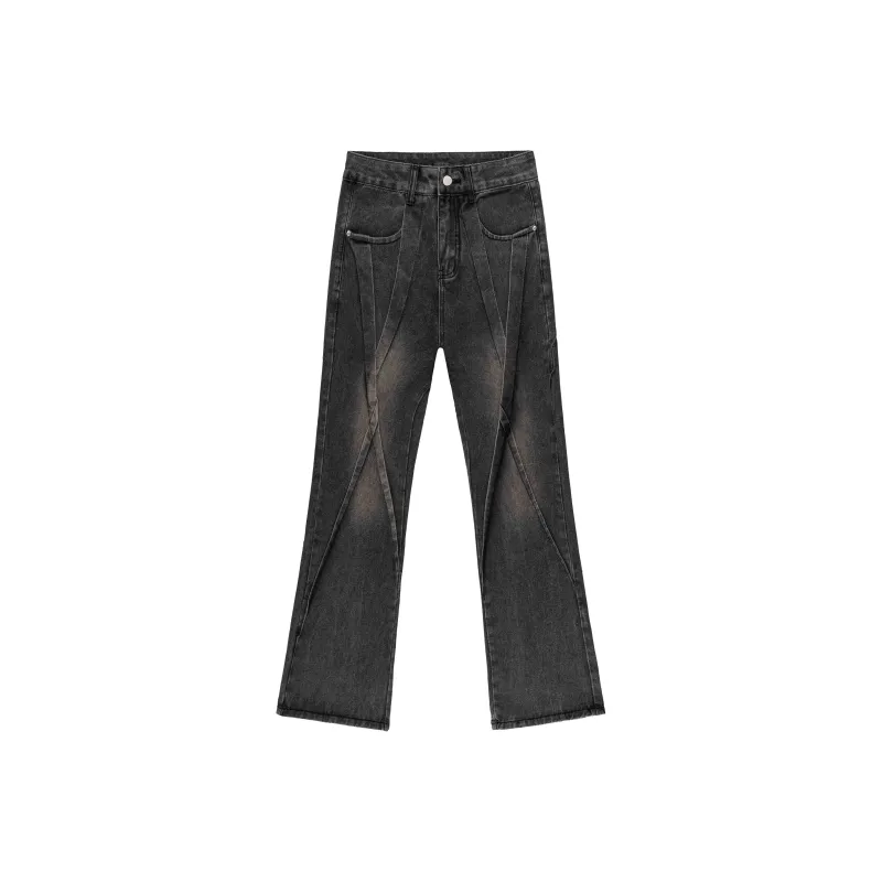 XINYINSU Jeans Unisex Dark Gray-0