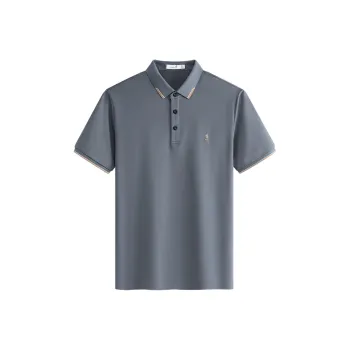 Dance With Wolves Polo Shirt Men's Dark Gray