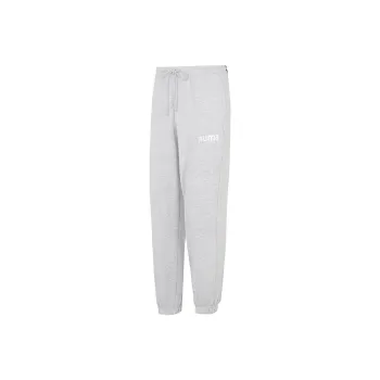 PUMA Knitted Sweatpants Unisex Light Gray
