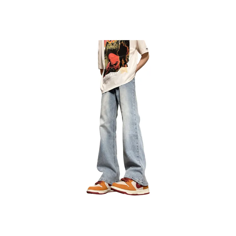 YOUSHIQI Jeans Unisex-4