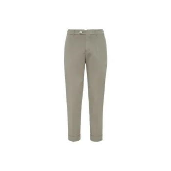 Brunello Cucinelli Italian Fit Gabardine Trousers