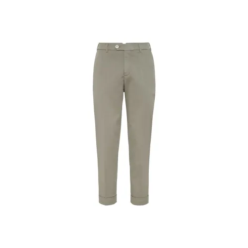 Brunello Cucinelli Italian Fit Gabardine Trousers