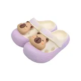 White Purple[Cute 3D Effect Capybara]