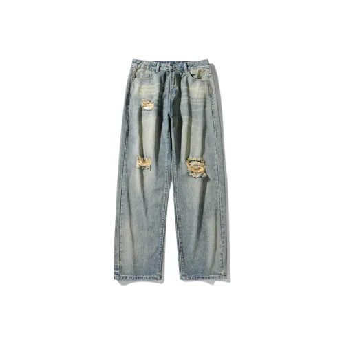 TINA GIA Casual Shorts Unisex Vintage Blue