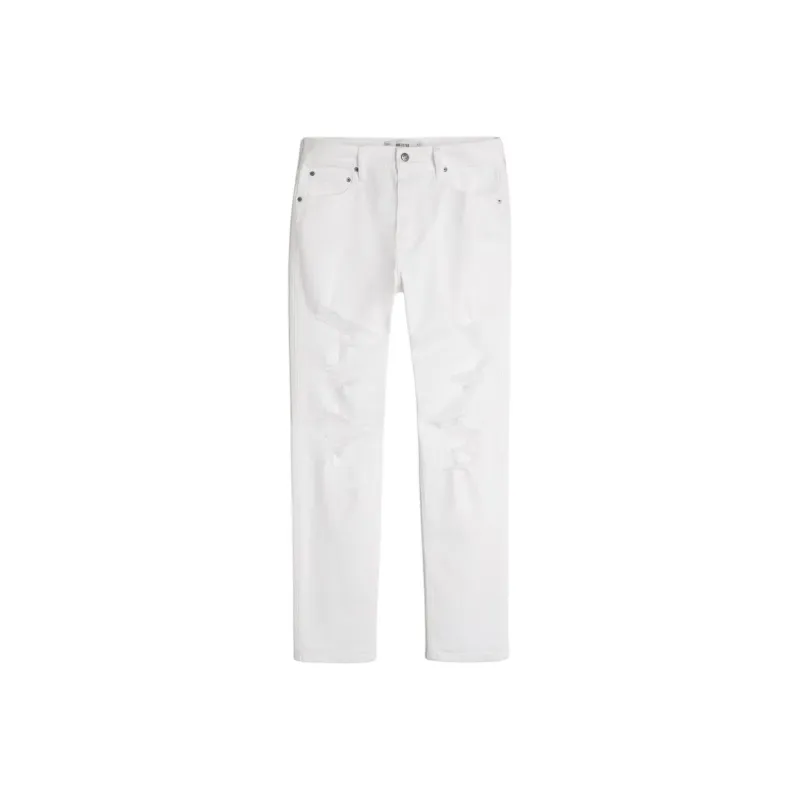 Hollister Jeans Men White-0