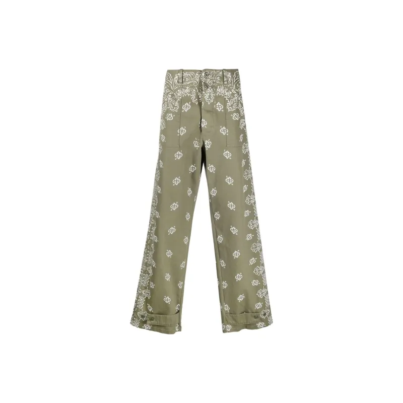 AMIRI Casual Pants Men Green-0