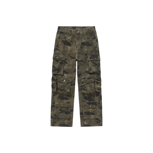 SANTASTIC Jeans Men's Army Green Camouflage