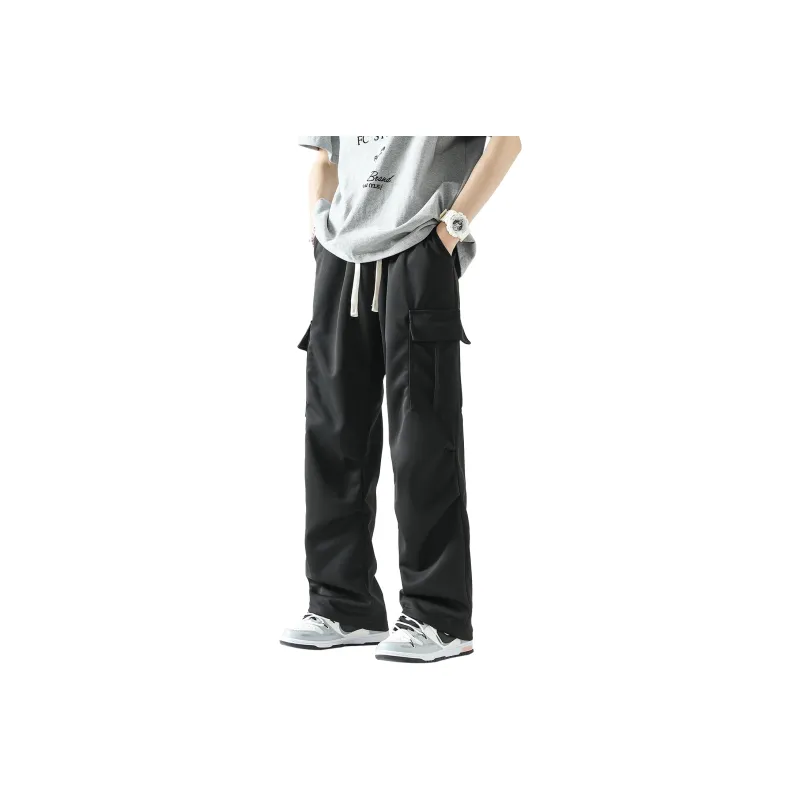 ELNHEN Cargo Pants Unisex Purple-22